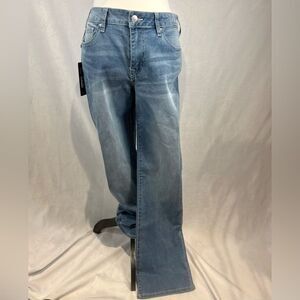 True Religion Becca Crystal midrise bootcut light wash jeans size 30 NWT